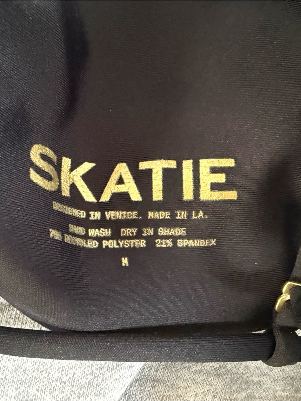 Skatie Juliana Black Bikini Top - Picture 3 of 4